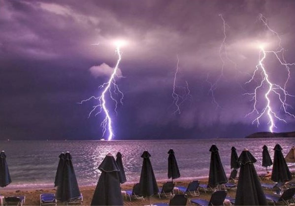 Ισχυρές χαλαζοπτώσεις και καταιγίδες